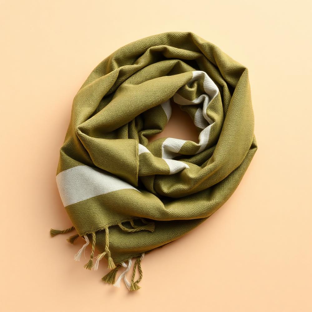 Olive-coloured kufiya